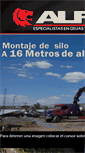 Mobile Screenshot of gruasalfatexcoco.com